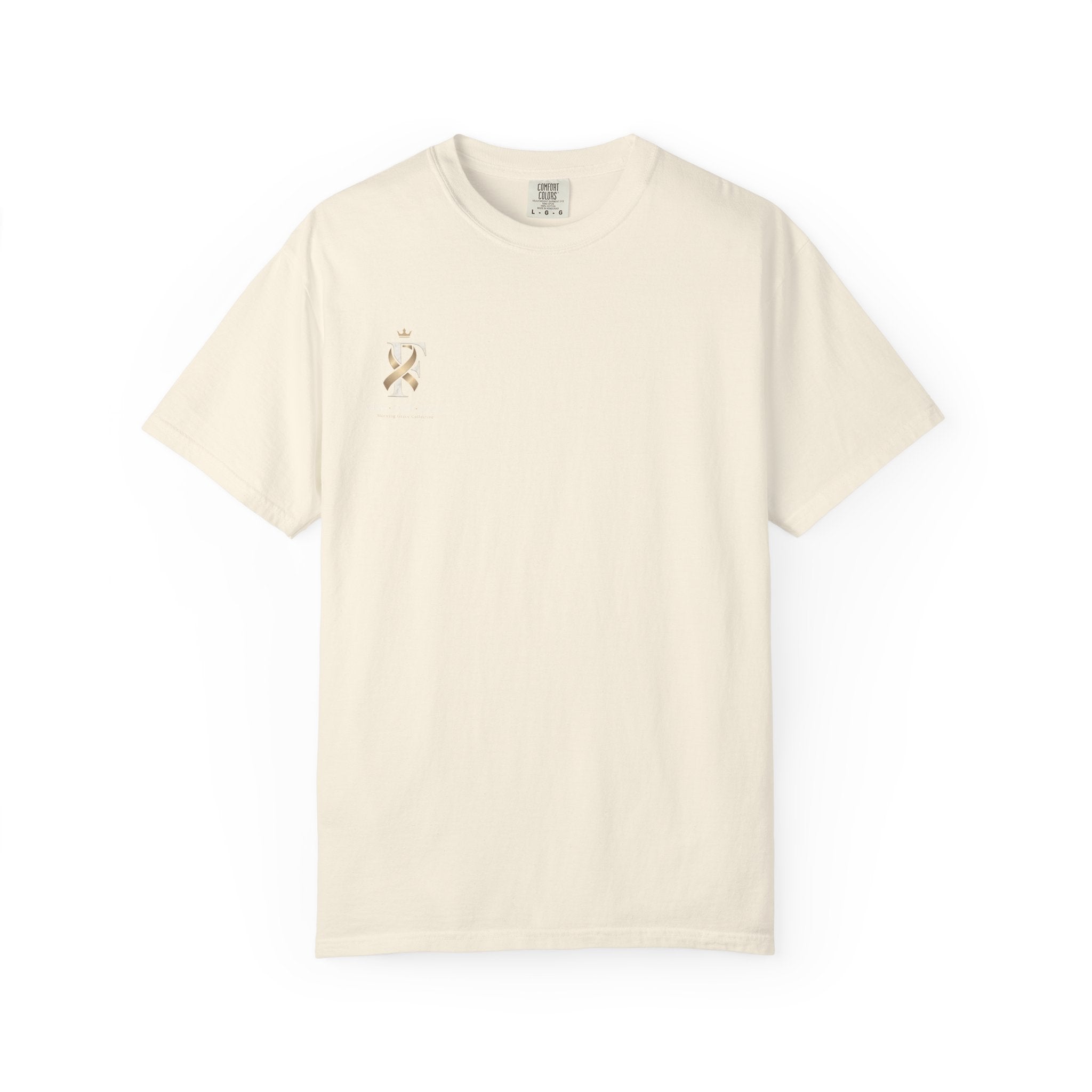 F Cancer Ribbon T-Shirt — Gold Awareness Tee