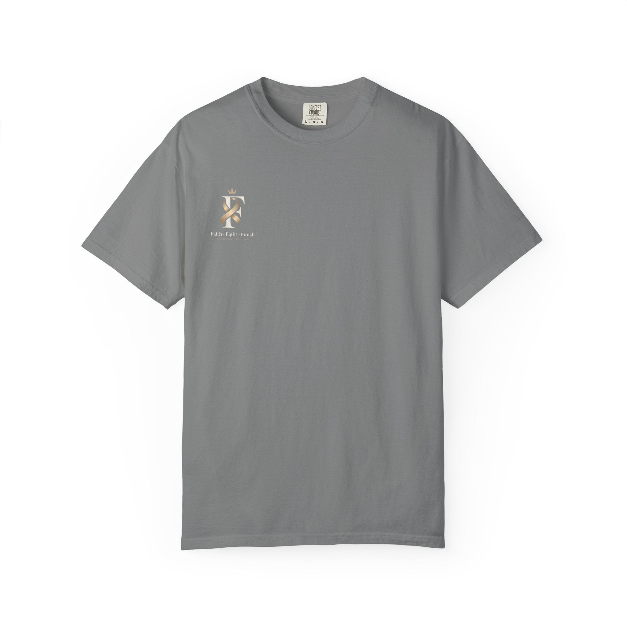 F Cancer Ribbon T-Shirt — Gold Awareness Tee