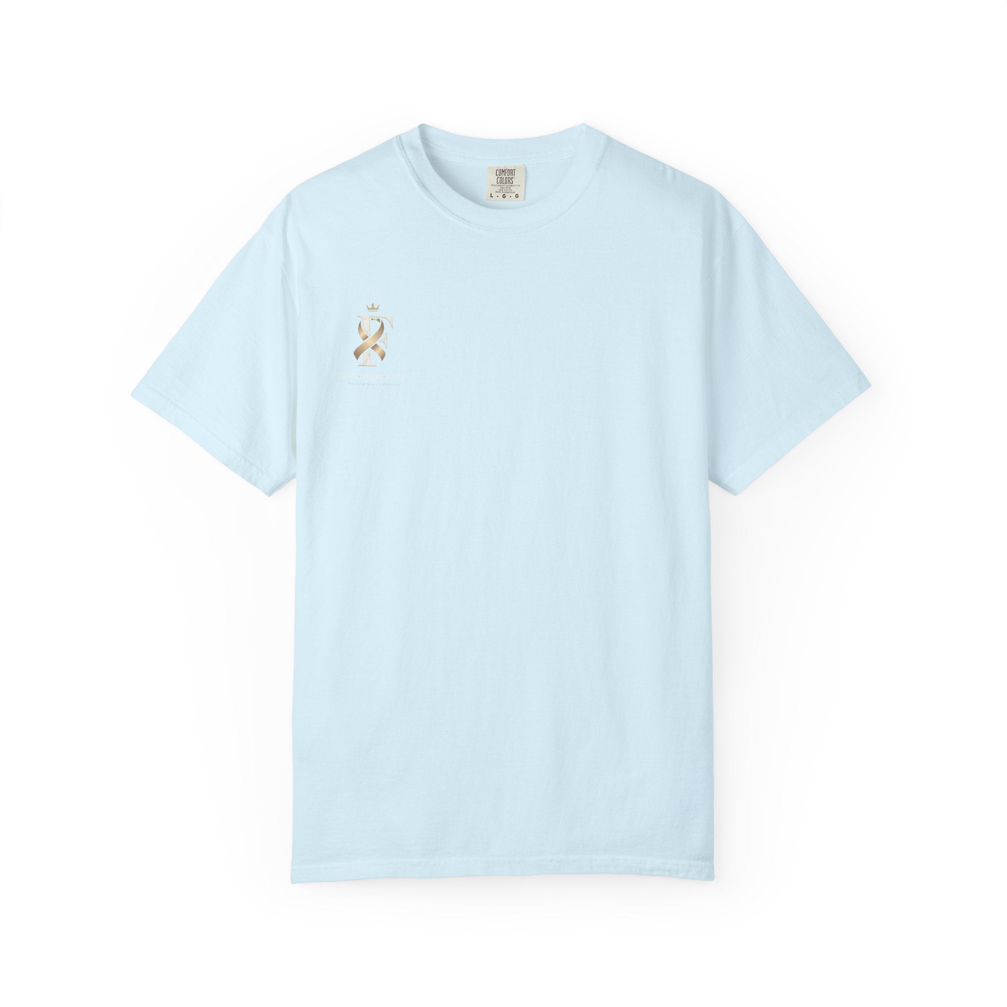 F Cancer Ribbon T-Shirt — Gold Awareness Tee