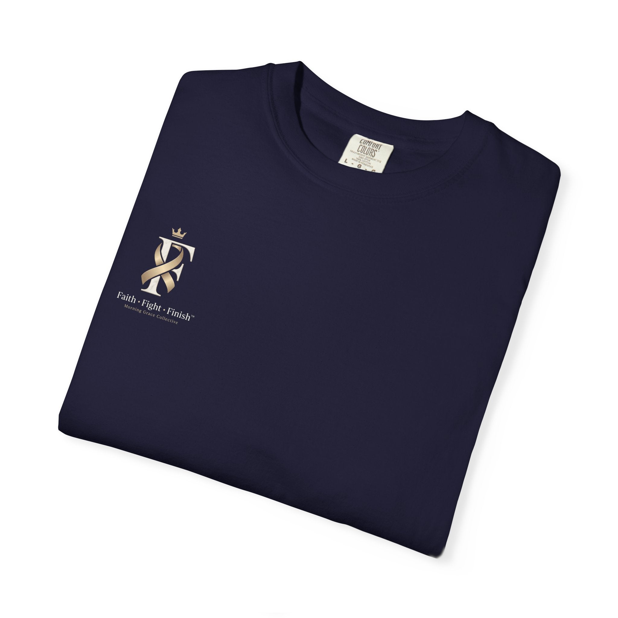 F Cancer Ribbon T-Shirt — Gold Awareness Tee