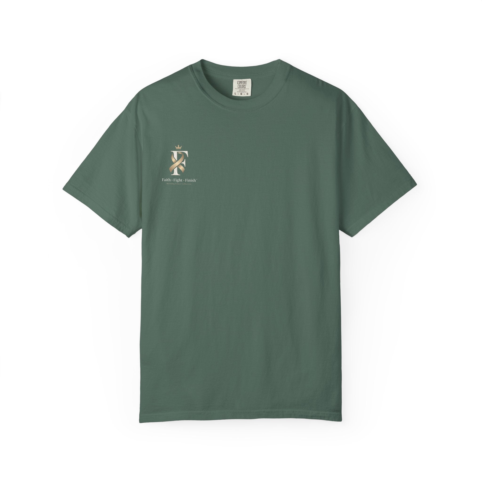 F Cancer Ribbon T-Shirt — Gold Awareness Tee