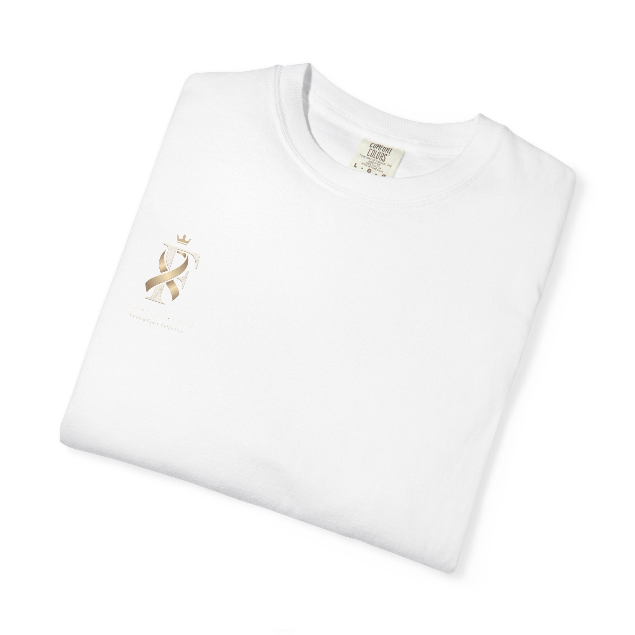 F Cancer Ribbon T-Shirt — Gold Awareness Tee