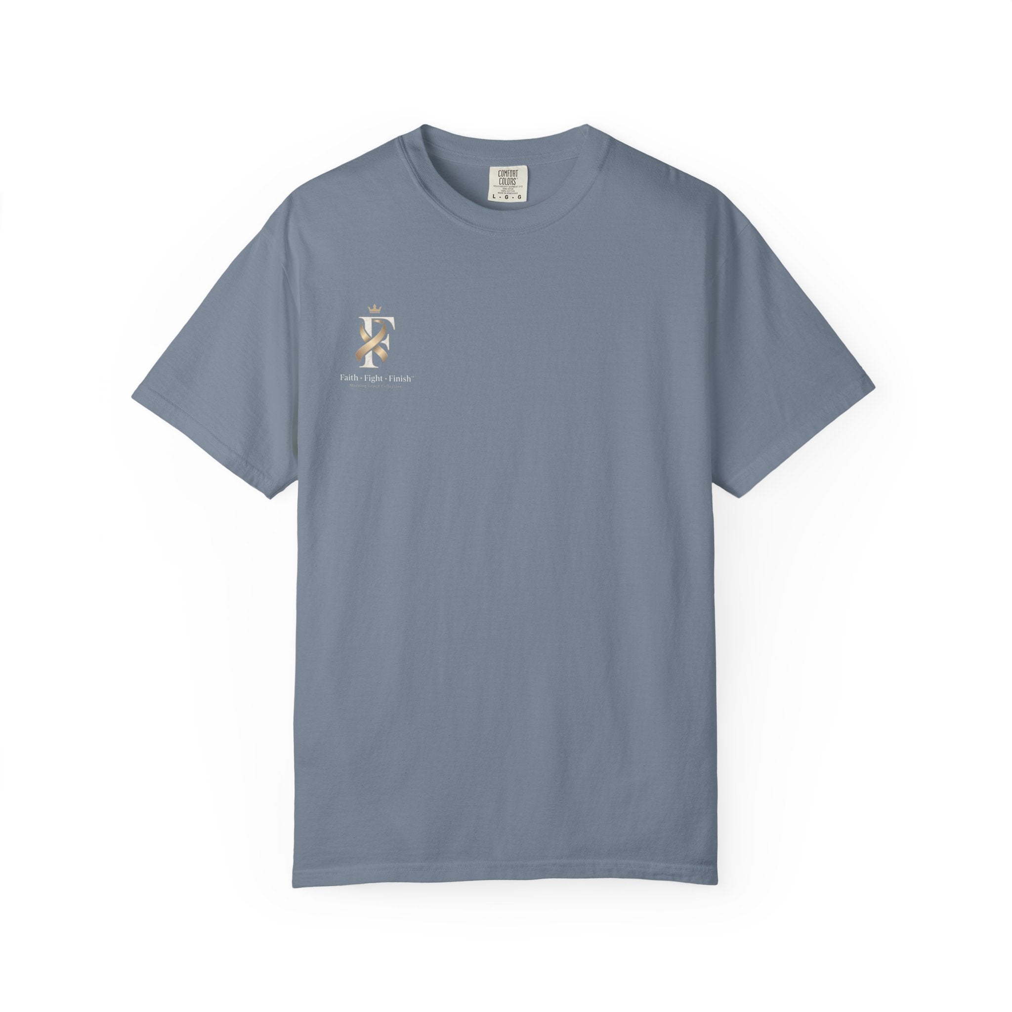 F Cancer Ribbon T-Shirt — Gold Awareness Tee