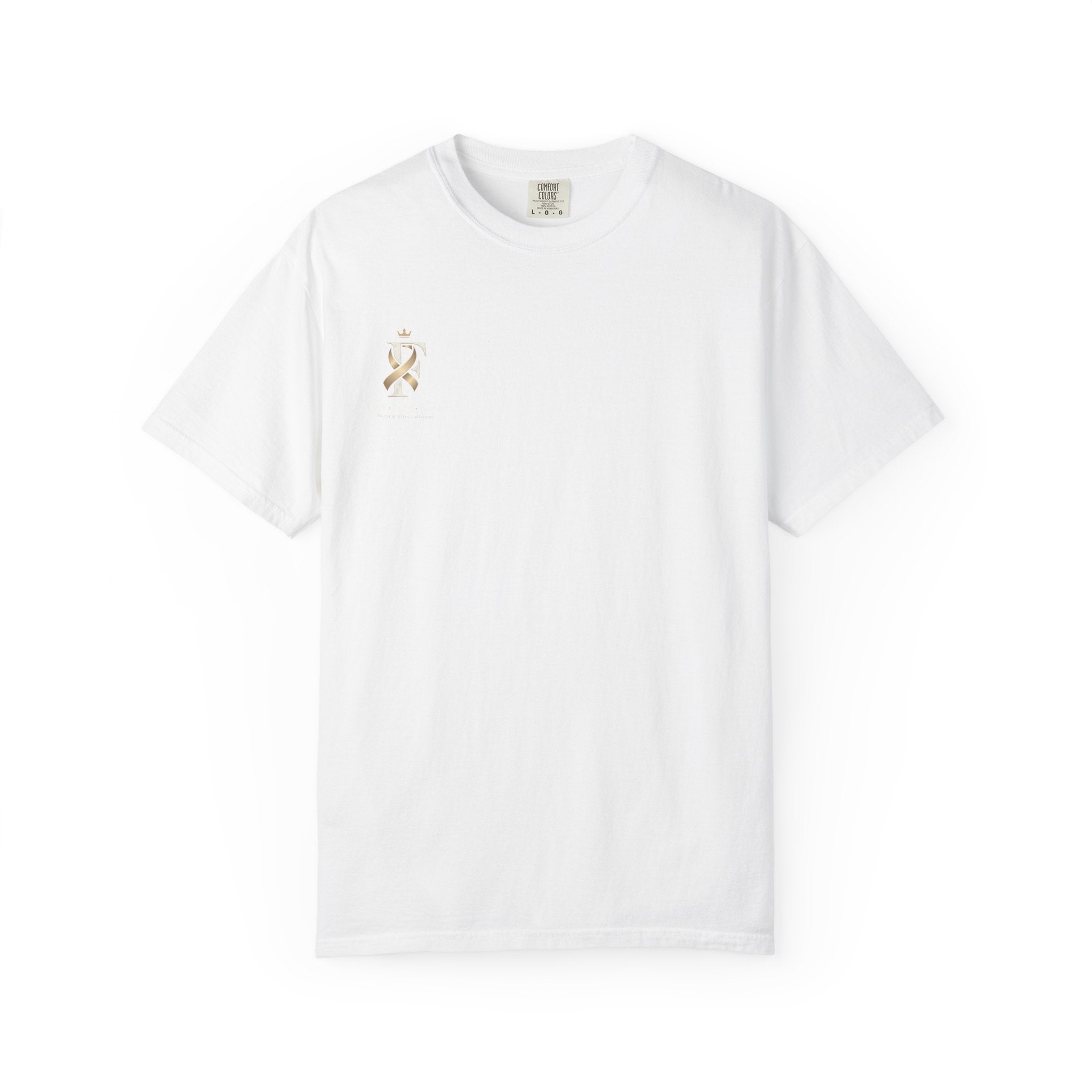 F Cancer Ribbon T-Shirt — Gold Awareness Tee