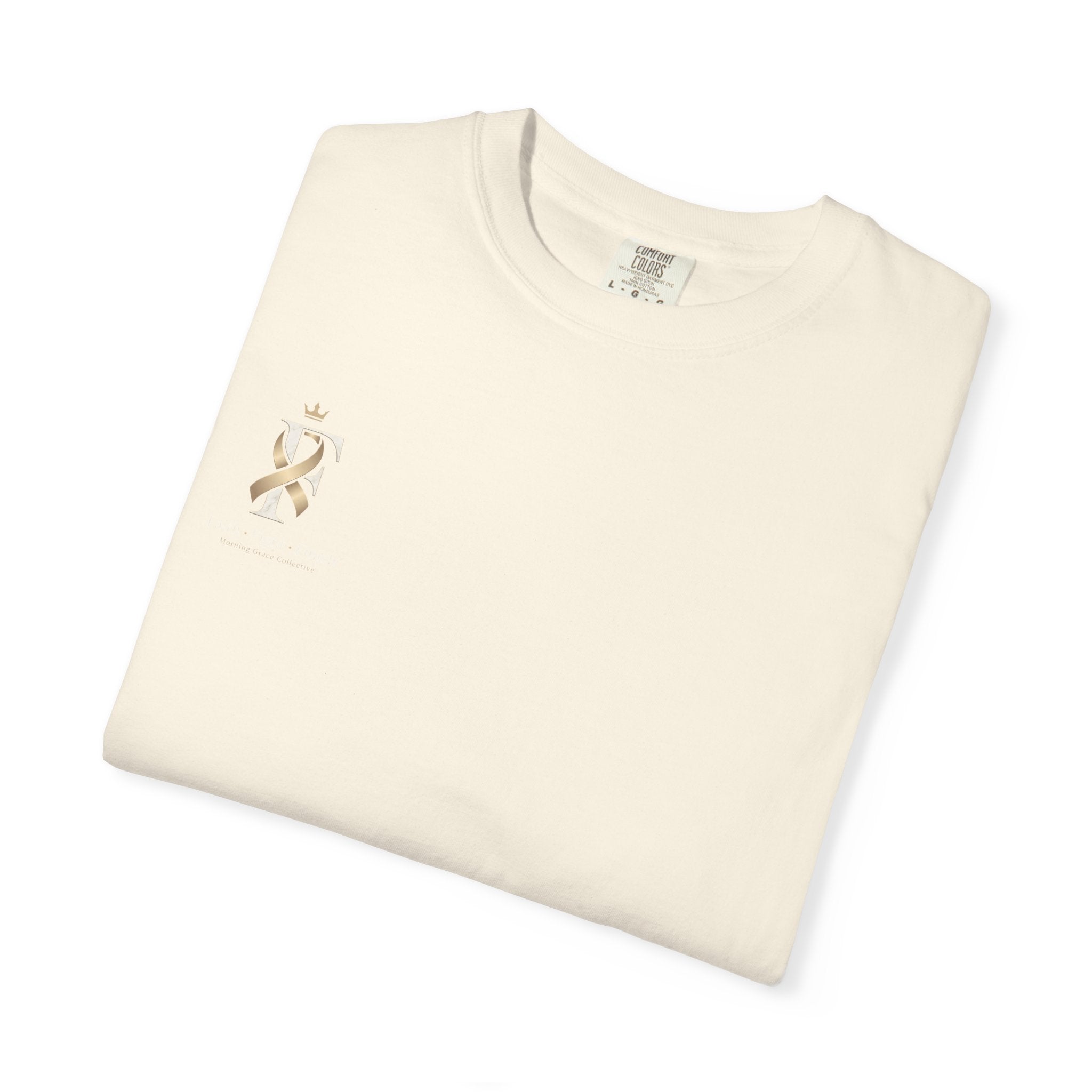 F Cancer Ribbon T-Shirt — Gold Awareness Tee