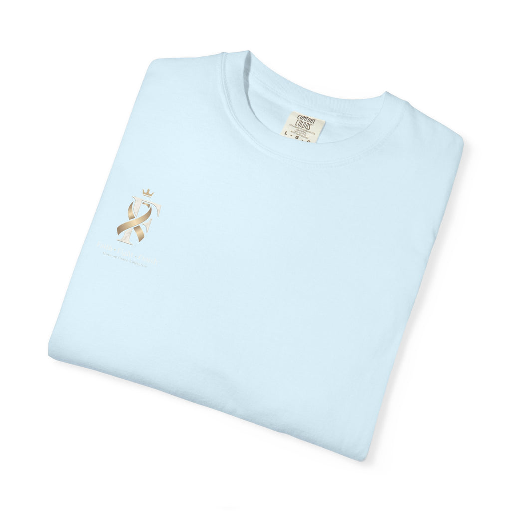 F Cancer Ribbon T-Shirt — Gold Awareness Tee