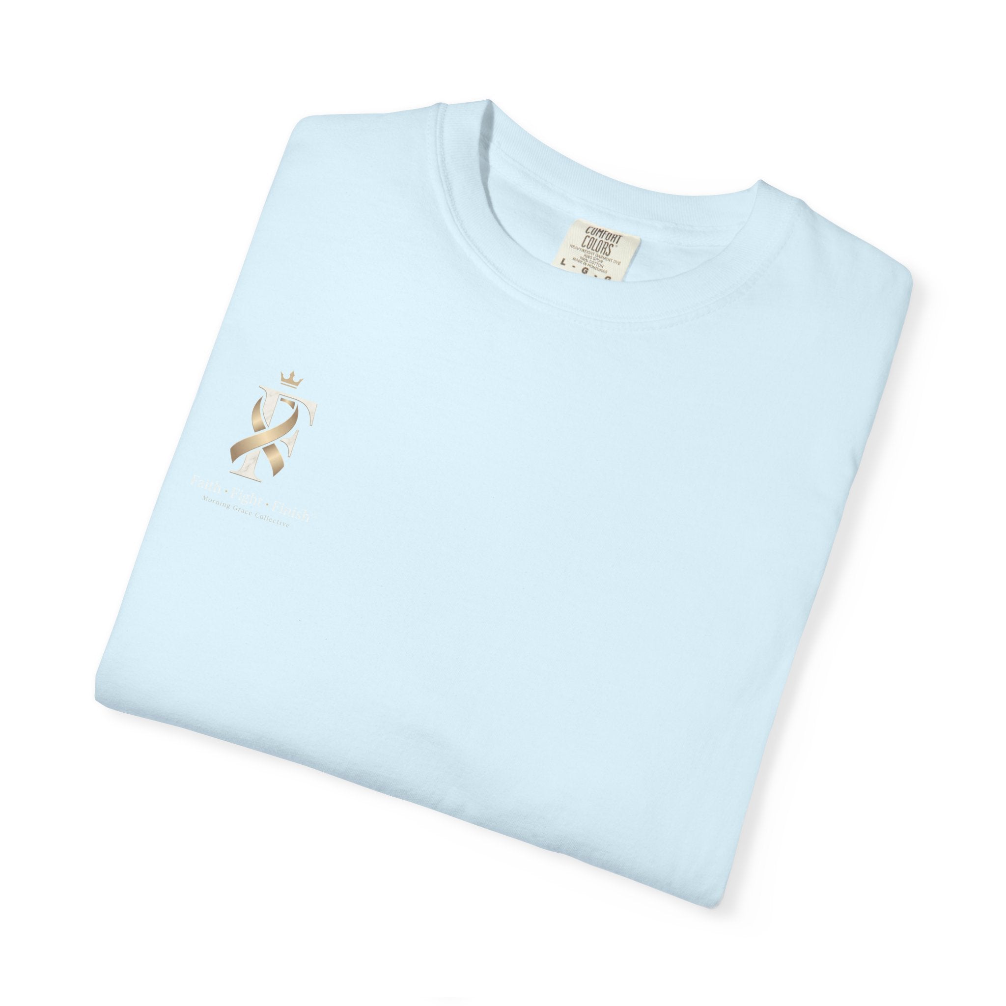 F Cancer Ribbon T-Shirt — Gold Awareness Tee