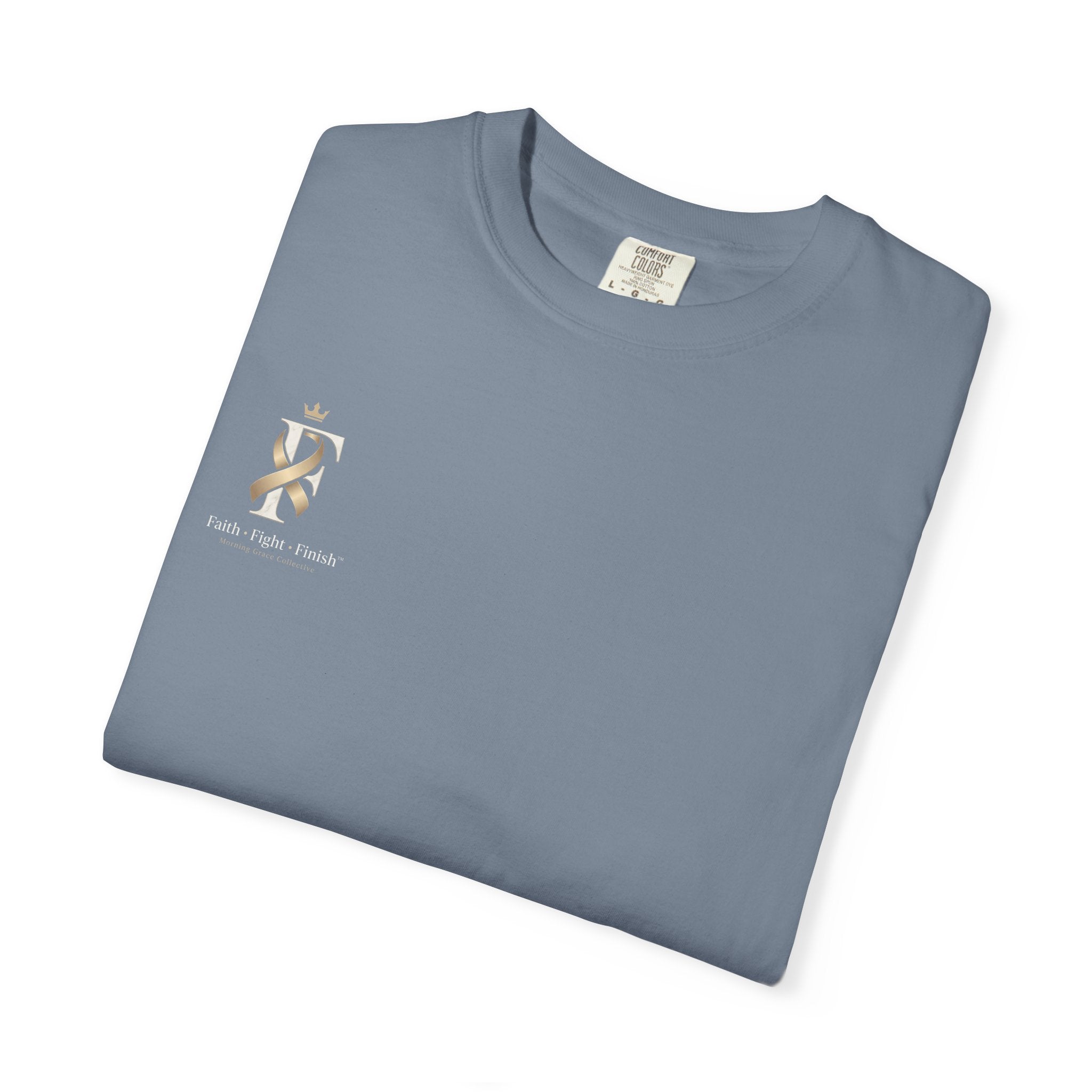 F Cancer Ribbon T-Shirt — Gold Awareness Tee